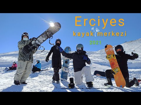 Erciyes Dağı kayak merkezi 2021 part1 (konaklama,yemek uygun fiyatlar) (Гірськолижний курорт Ерчієс