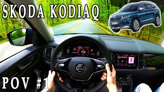 2022 SKODA KODIAQ 2.0 TDI 4X4 - POV TEST DRIVE | TRIP DRIVE #1