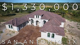 Inside The MOST ELEGANT House in San Antonio, TEXAS! | SOLD $1,330,000 | 4Bd 4.5Ba 4500Sf |