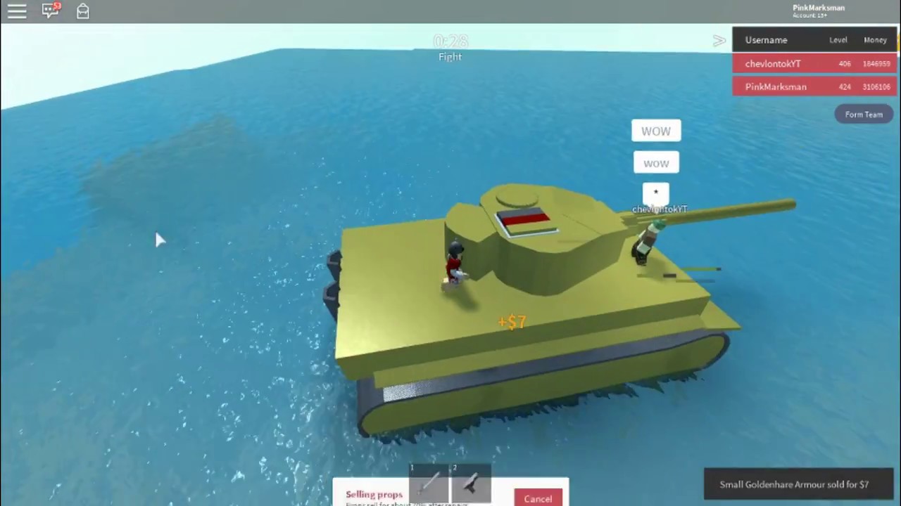 Anti Meta Cannon Spammer Whatever Floats Your Boat Build By Wfyb Esports - roblox whatever floats your boat money hack