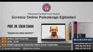 Prof. Dr. Sinan CANAN-"İnsan Aslında Nedir?"
