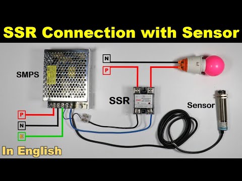 SSR Connection With Sensor | Solid State Relay