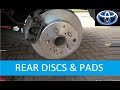 REAR DISCS AND PADS - Toyota Avensis 2006 2.2 Diesel