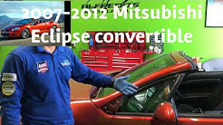 Mitsubishi eclipse convertible 2007 - 2012 windshield replacement by Alfredo’s Auto Glass repair