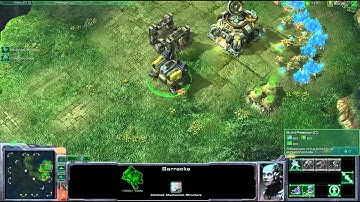 StarCraft 2 - Terran Tutorial  : Basic Opener