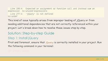 Resolving jQuery Import Errors in React: A Guide to Using jQuery Plugins with React