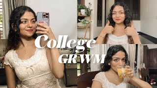 College Get ready with me🧸🩰 | Hansika Krishna