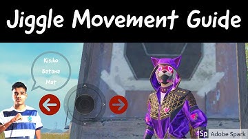 Jiggle Movement Tutorial In Pubg Mobile | How To Jiggle Like Jonathan Guide