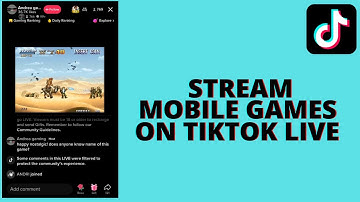How to Live Stream Mobile Games On Tiktok