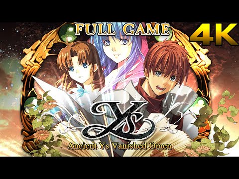 Ys 1 Chronicles FULL GAME (4K 60FPS 100%) Ancient Ys Vanished Omen Gameplay Walkthrough