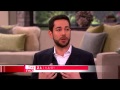 Zachary Levi on "The Talk" November 4, 2013