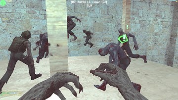 Counter-Strike: Zombie Escape Mod - ze_Reverse_Dust2_warz1 on World War