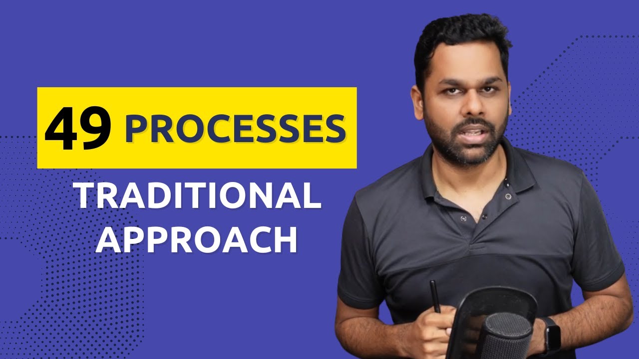 49 processes in Traditional Approach for PMP® exam 2025