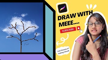 Learn to Draw “Clouds” with just 1 Brush in Procreate | Digital Art Tutorial