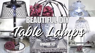 DIY Table Lamps | Home Decor Ideas | Dollar Tree DIY  Episode 2