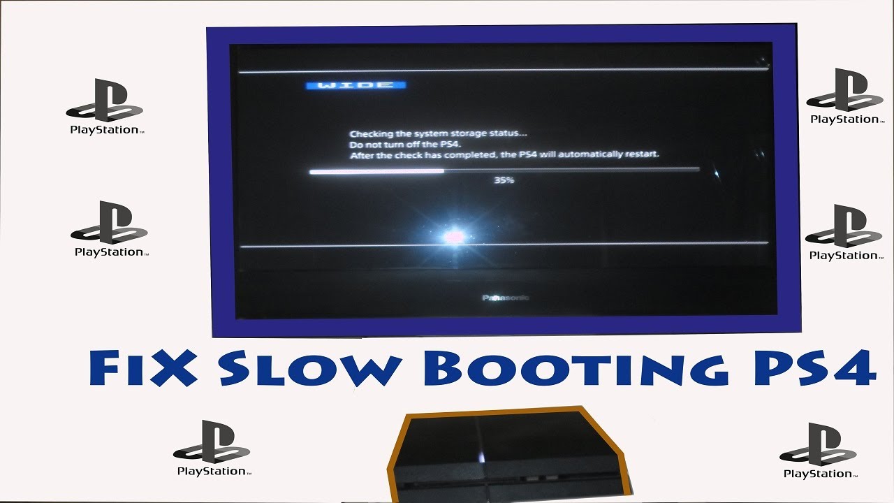 Bekendtgørelse Kosciuszko Hovedsagelig You can Fix a slow booting PlayStation 4 - YouTube