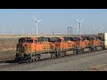 BNSF Trains on the Panhandle Subdivision [Southern Transcon] 11/17/2020