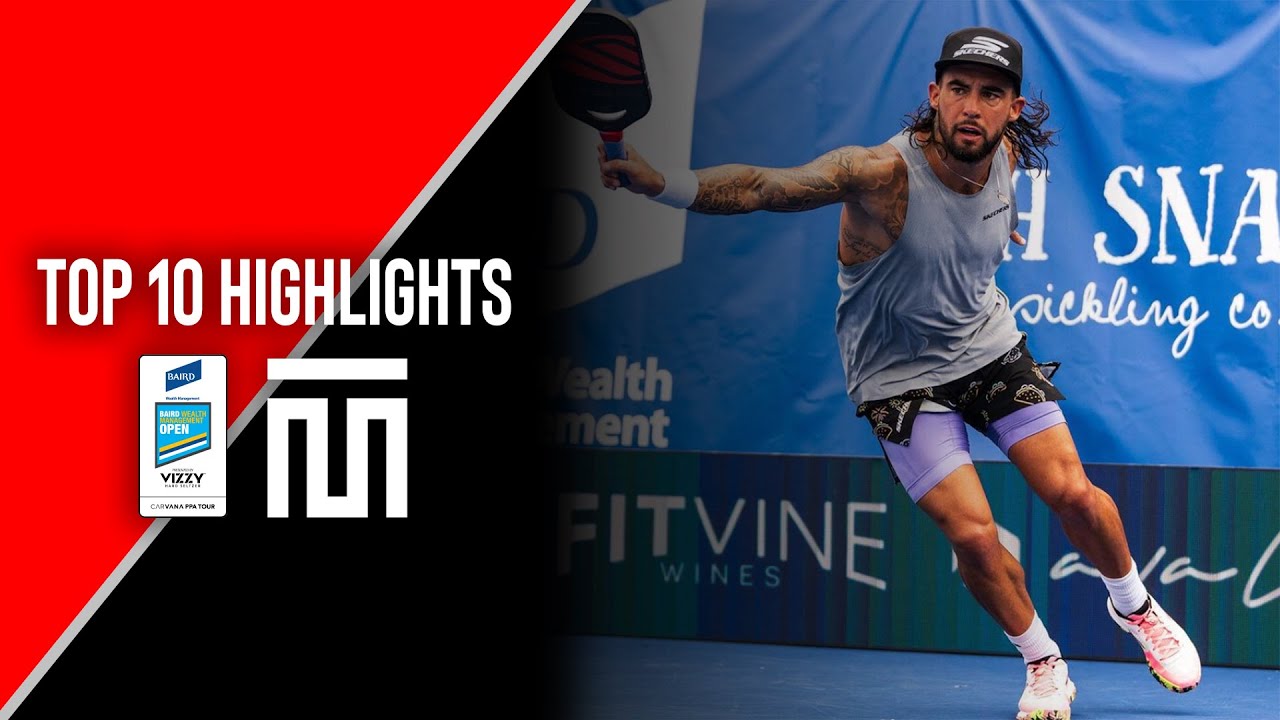 WILD PICKLEBALL HIGHLIGHTS | Tyson McGuffin's Top 10 Highlights From ...