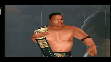 WWF Champion The Rock vs The Undertaker || Single Match • Smackdown! 2