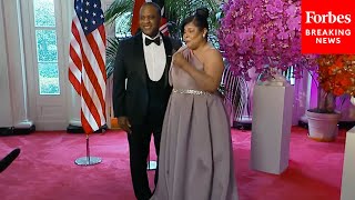 WATCH: Guests Arrive To State Dinner For Kenya’s President William Ruto At The White House
