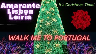 4K Leiria Natal, Amarante, Wonderland Parque Christmas Portugal It&#39;s Pretty to Explore