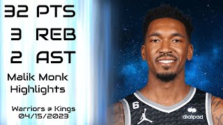 Kings' Malik Monk sets ambitious defensive goal for 2022-23 NBA season –  NBC Sports Bay Area & California