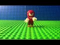Knuckles catches Sonic’s speed!