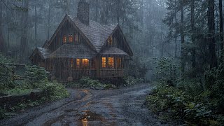 Fall Asleep Instantly With Heavy Rain In The Forest | Rain Sounds For Focus And Sleep In 5 Minutes