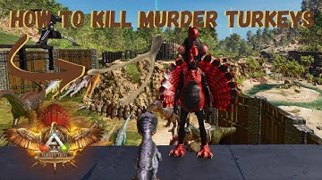 How To Kill Murder Turkeys And Get Wish Bones In Ark Survival Ascended (Turkey Trial Event)