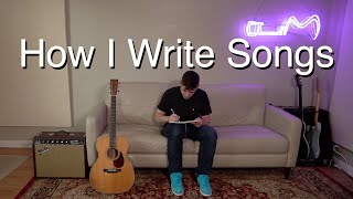 The songwriting process (song)