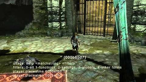 A new start to Skyrim with console commands and Gautzsch part 2