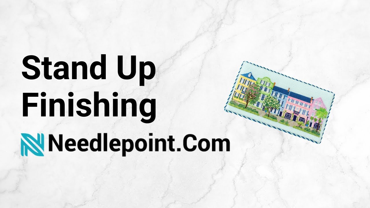 Needlepoint Stand Up Finishing YouTube