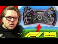 🔴USING MY NEW MOZA SIM on F1 25!! TRYING TO GET FASTER!!
