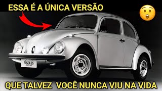 A história do fim de produção do fusca marcado por várias curiosidades que talvez você não conheça