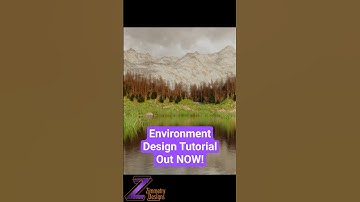 Environment design tutorial out NOW! #blender #blendertutorial #3dart #3dartist #arttutorial #art