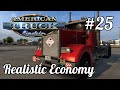 #25 Let's Play // ATS New Beginnings // Realistic Economy [NO COMMENTARY] // RadioDismuke