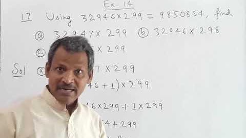 Class:- 5 Mathematics, Multiplication Solutions of Ex:- 14 by Manoj Prasad Karn.