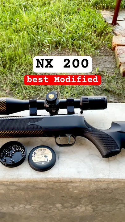 NX200 best modified air rifle | Westhunter 4-16/44 sfp #nx200 #airgun #shorts