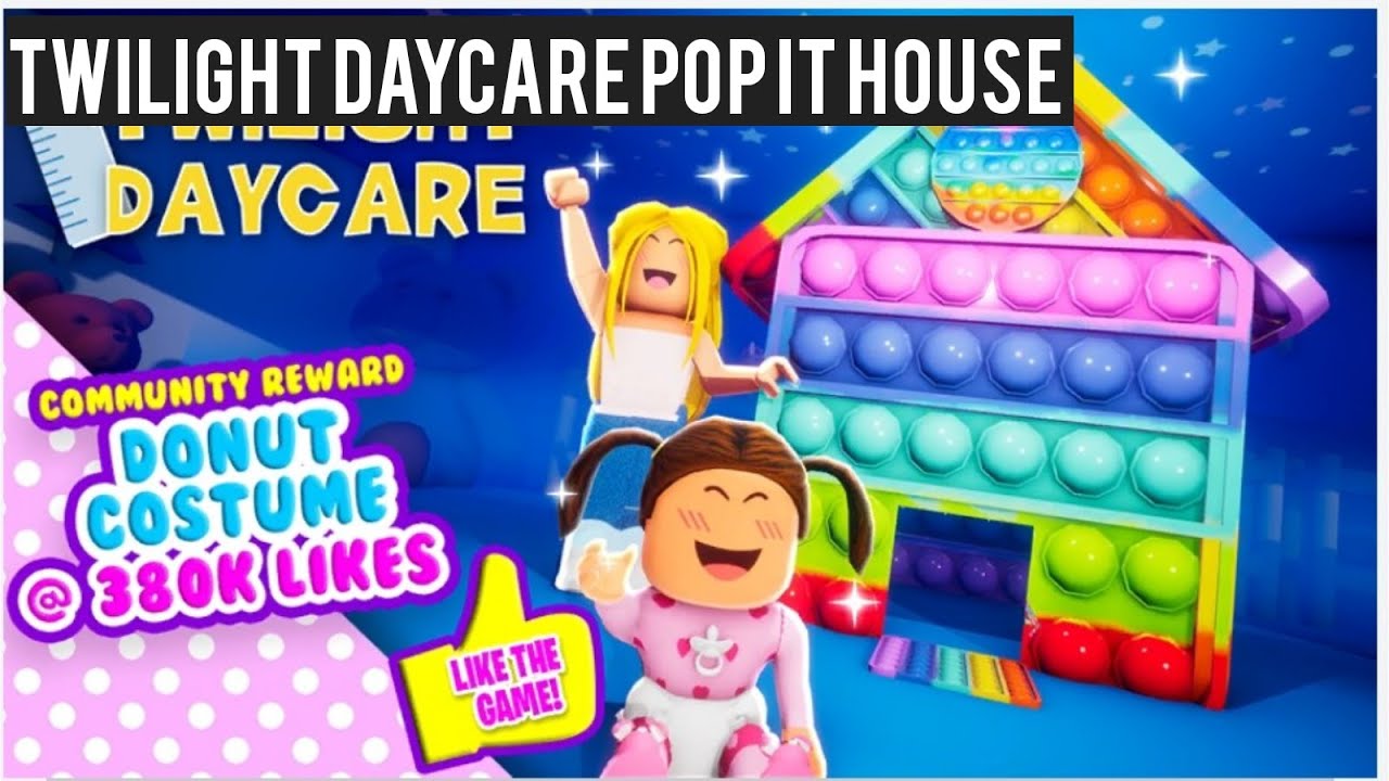 Roblox - MINHA NOVA ROUPA DE POP IT NO Twilight Daycare