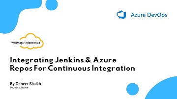 Jenkins en Azure Repos integreren voor continue integratie