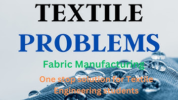 Textile Numericals | Fabric Manufacturing | GATE TF | Textile Engineering and Fibre Science #gatetf