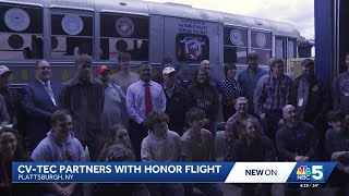 CV-TEC students repair North Country Honor Flight's iconic B-17 bus through new partnership