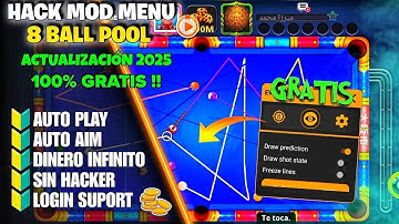 8 BALL POOL MOD MENU LONG LINE AND AIMTOOL 2025 NO ROOT FOR FREE EASY METHOD (مهكرة)