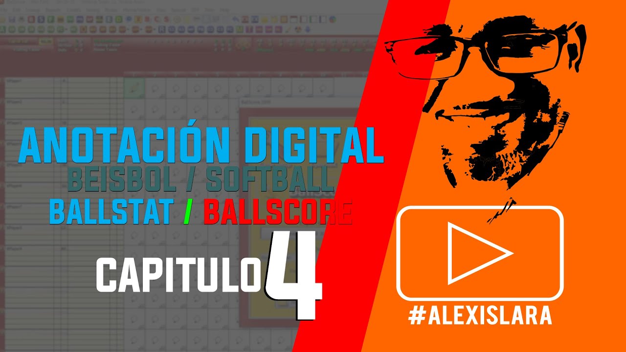 Ballstat CAPITULO 4 CURSO BALLSTAT BALLSCORE DE ANOTACIÓN DIGITAL BASEBALL ...