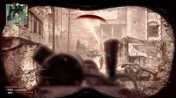 MG Master Challenge - 5-Kill Streak On A Mounted Machine Gun - MW3