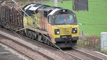 Trains in the Hills: Either Side of Shap. Logs, RHTT, Departmental and Intermodals! 25 Oct 22