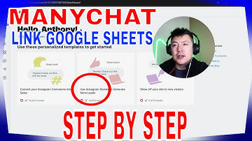✅ Hoe je Google Sheets aan ManyChat koppelt 🔴