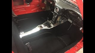 1963-1967 Corvette Carpet Install