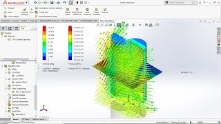 CFD Analysis Savonius Turbine Use Solidworks