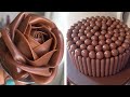 Extra Chocolate Cake Decorating Tutorial | Easy And Chocolate Cake Decorating Ideas | Top Yummy